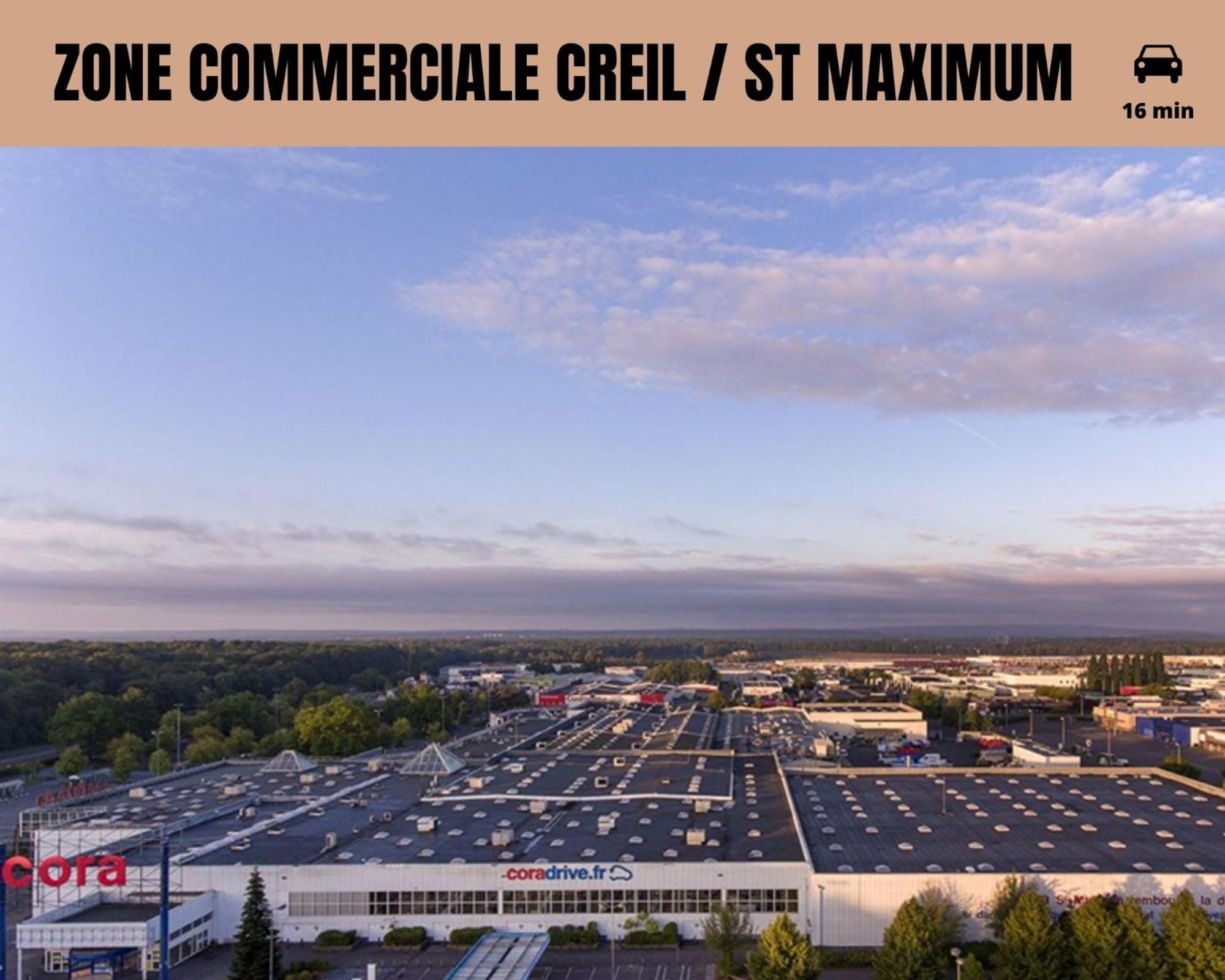 Le Cocon Forestier - Proche Aeroport Beauvais, Chantilly, Foret De Hez-Froidmont, Parking Public Gratuit, Wifi & Netflix Clermont  Exteriér fotografie
